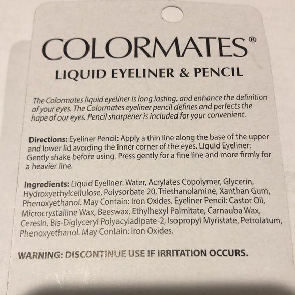 Colormates (BUNDLE) Eye shadow & Liquid eyeliner - Picture 5 of 6